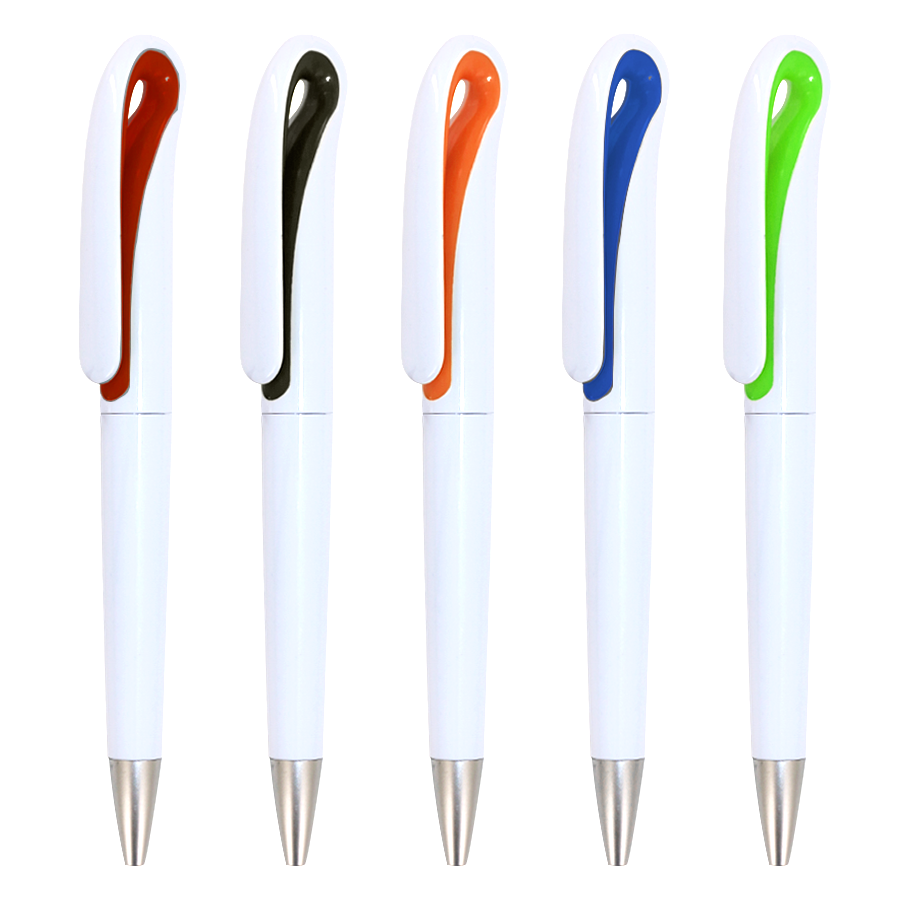 stylo à bille en plastique grand public