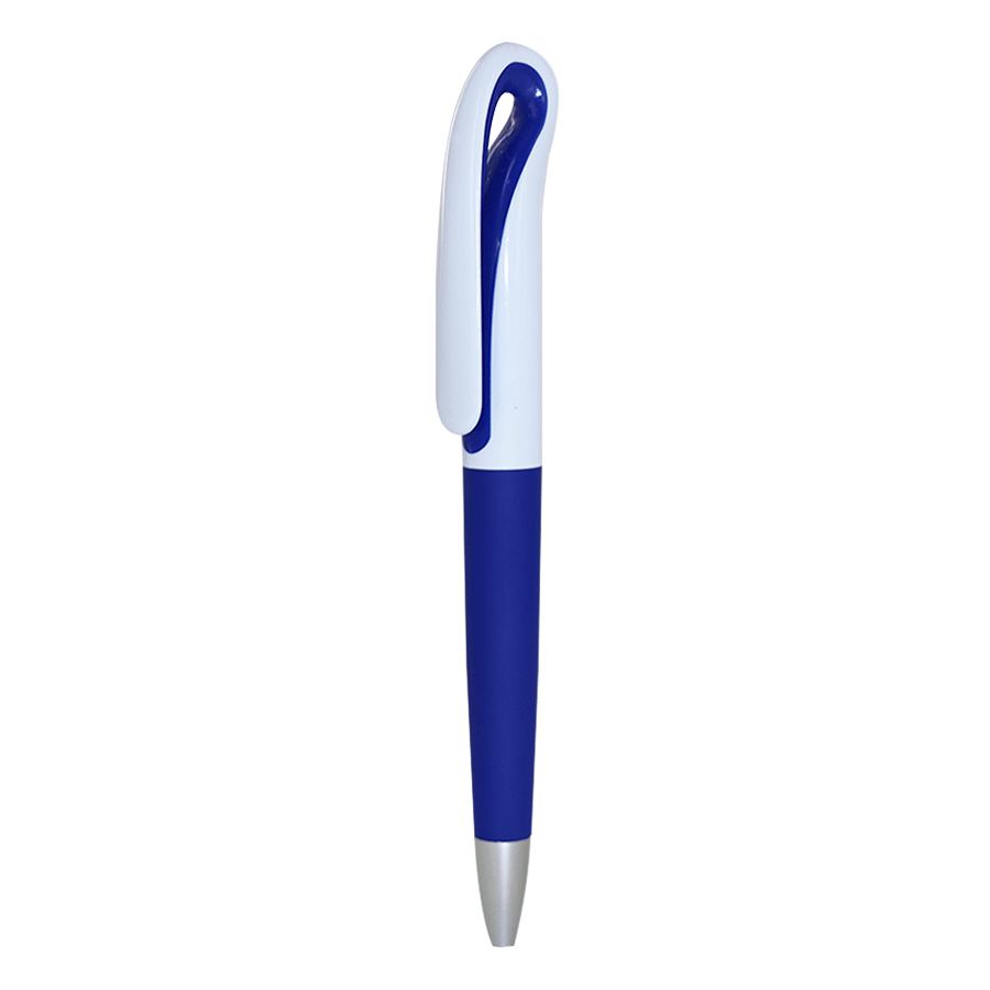 stylo mi soft-touch coloré mi plastique blanc