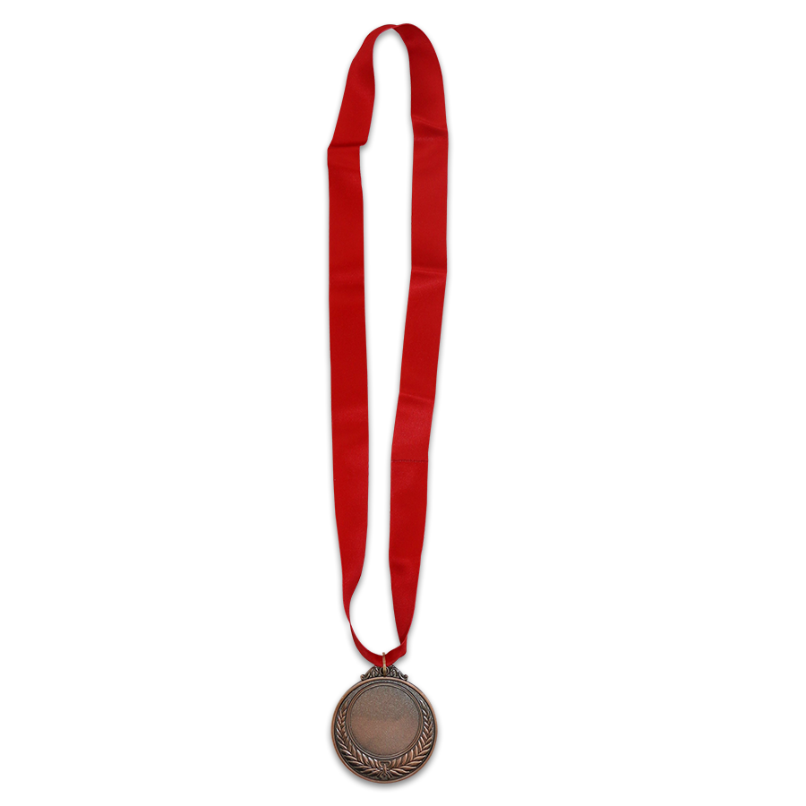 médaille double faces avec motif design